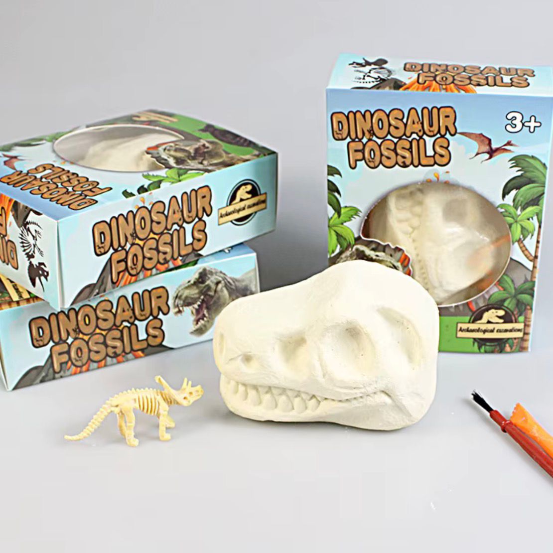 Dinosaur Shaped Dig Kits_0