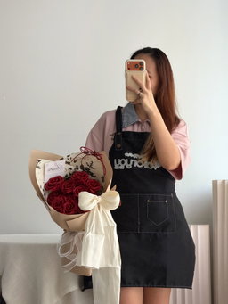 11 Stalk Soap Rose Bouquet