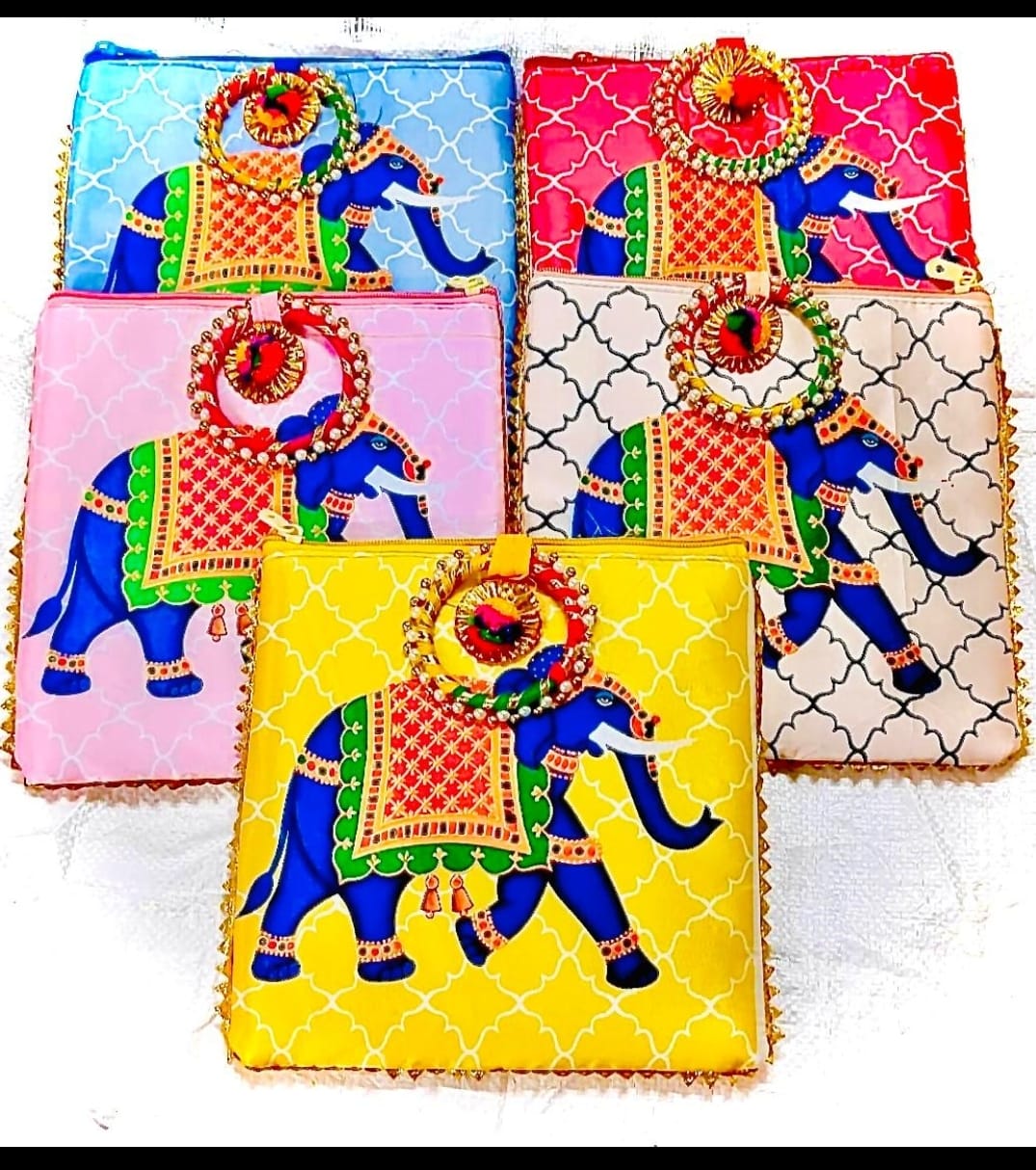 Sharu Space Elephant Bangle Bag