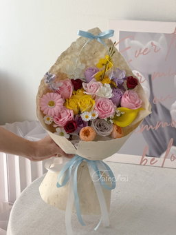 Dong Ba Soap Flower Mixed Bouquet 
