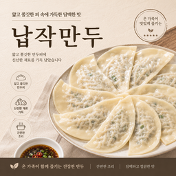 납작만두