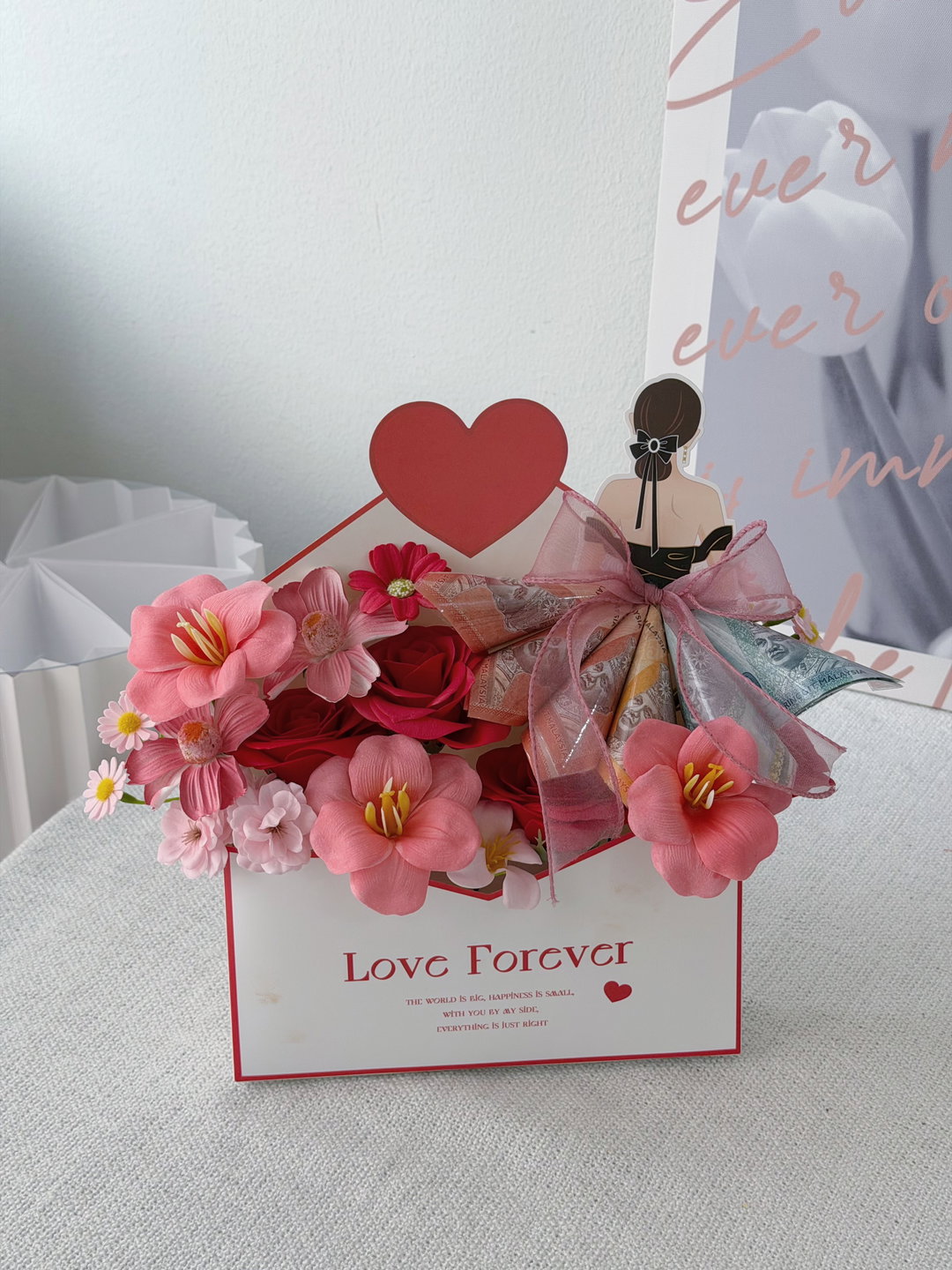 Envelope Flower Box