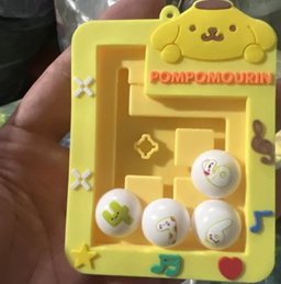 Road Puzzle Game Keychain