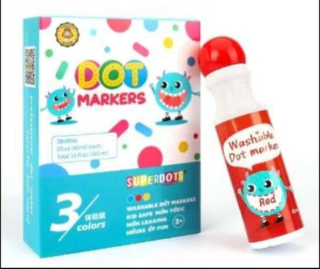 Wahable Dot markers age 3+ _0