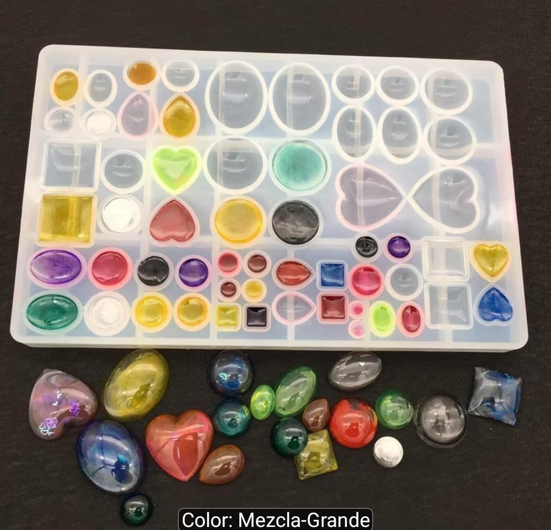 Molde joyería resina