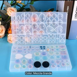 Molde joyería resina 