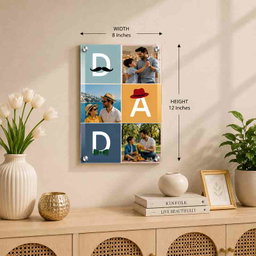 DAD Love Collage Frame