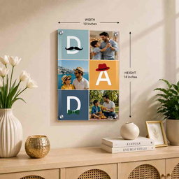 DAD Love Collage Frame