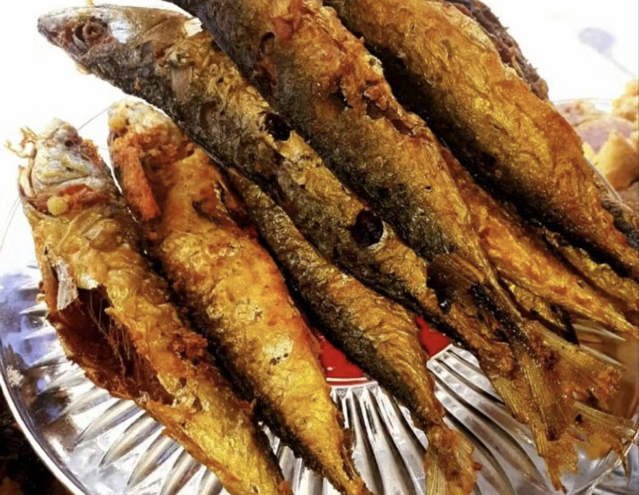 Paket nasi ikan kembung goreng + sayur_0