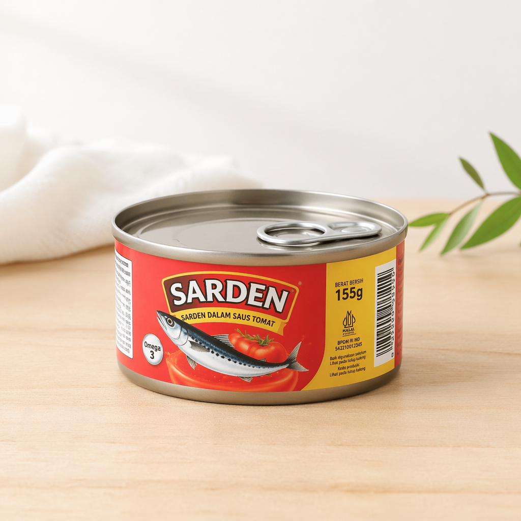 Sarden Kaleng Kecil 155g