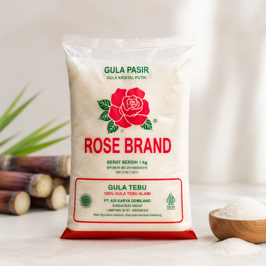 Gula Pasir Rose Brand 1kg