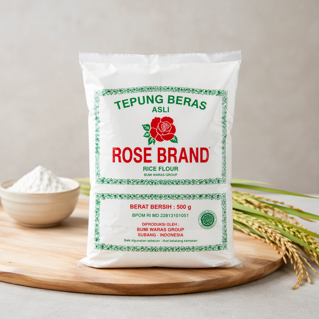 Tepung Beras Rose Brand 500g_0