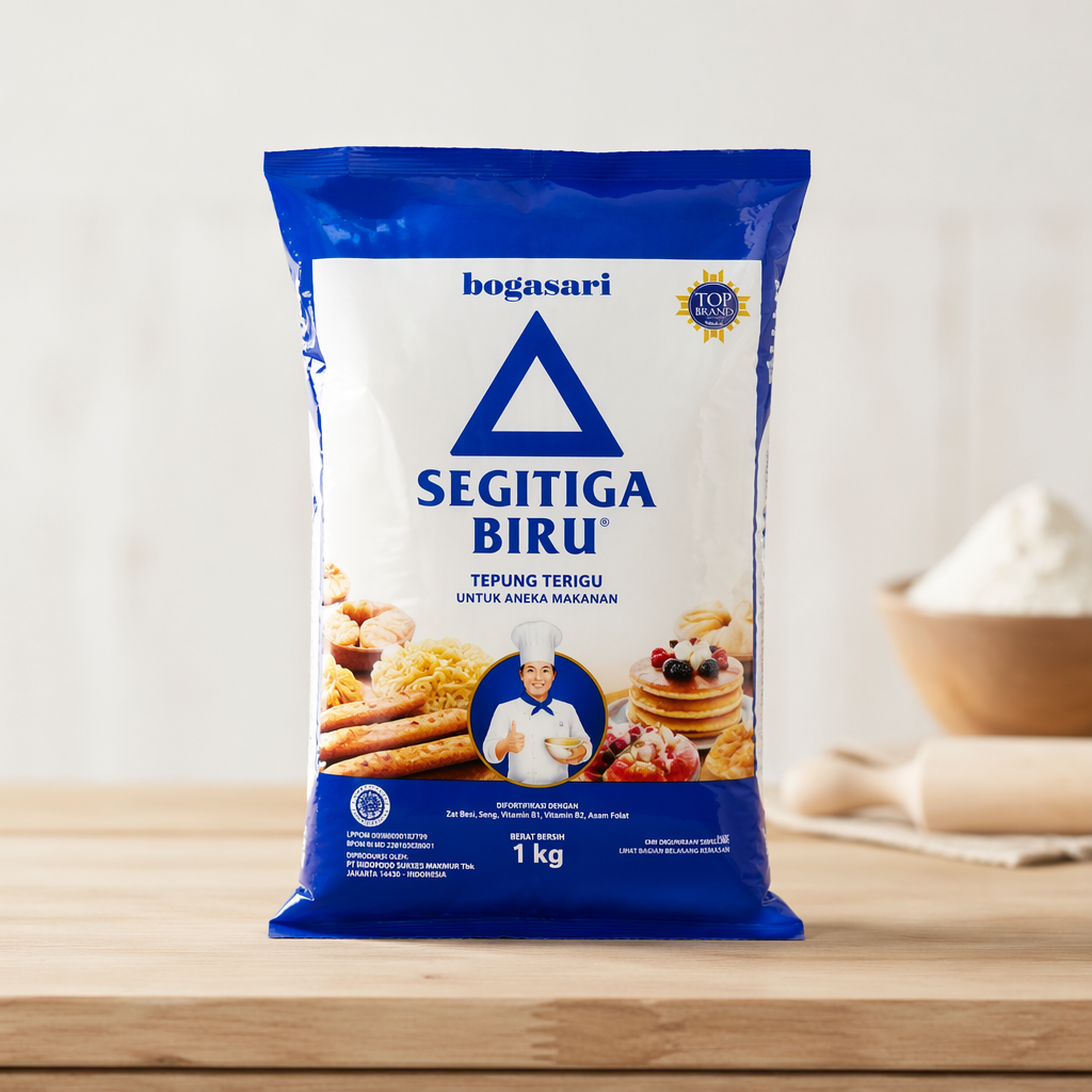 Tepung Terigu Segitiga Biru 1kg_0