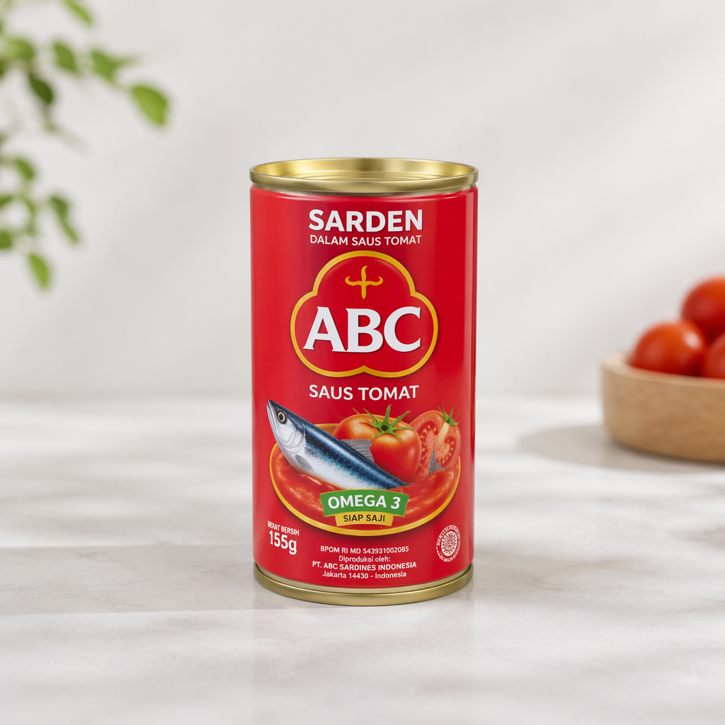Sarden ABC Saus Tomat Kecil 155g