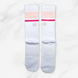 [10189] - 3 Pairs Lululemon Women’s Cotton Blend Crew Socks – Breathable, Sweat-Absorbing & Minimal 