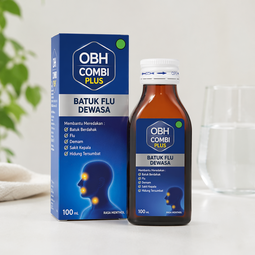 OBH Combi Plus Batuk Flu Dewasa 100ml