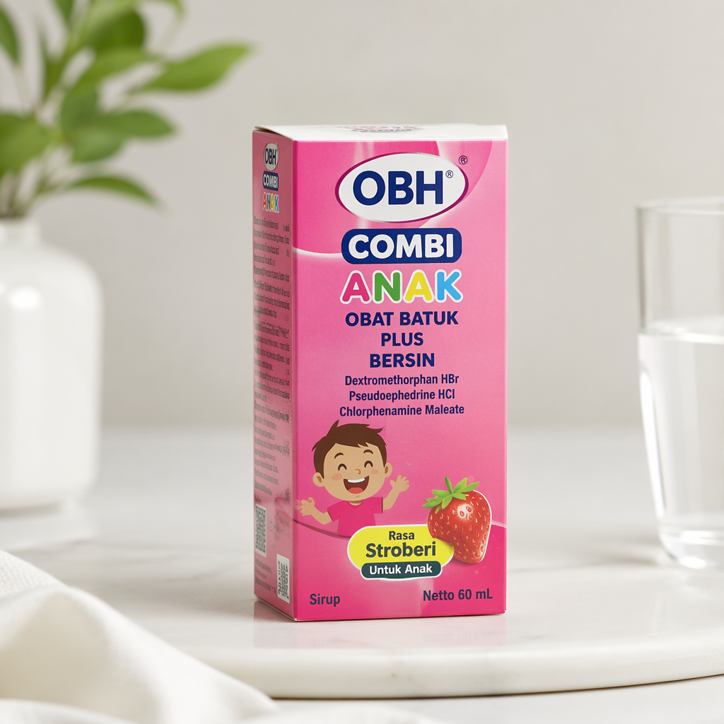 OBH Combi Anak Rasa Stroberi 60ml