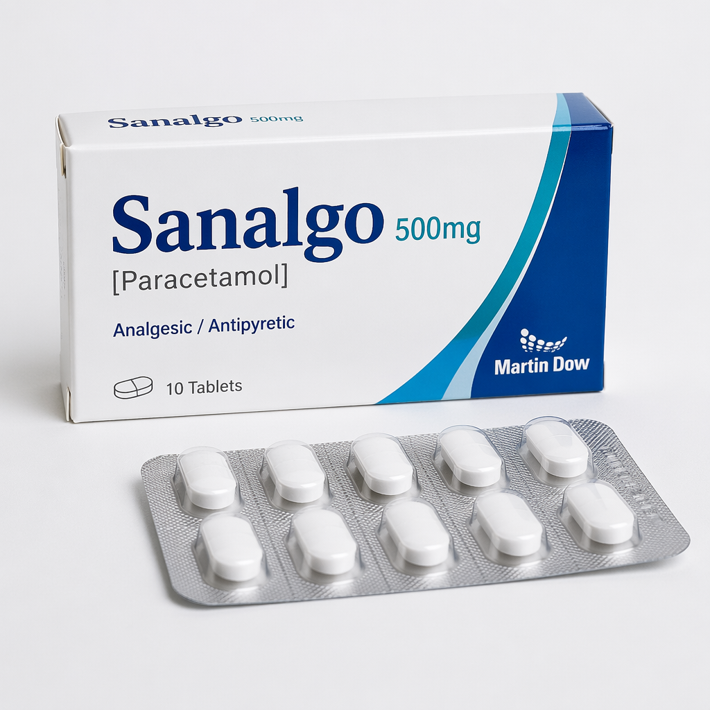 Sanalgo 500mg (Strip/10 Tablet)