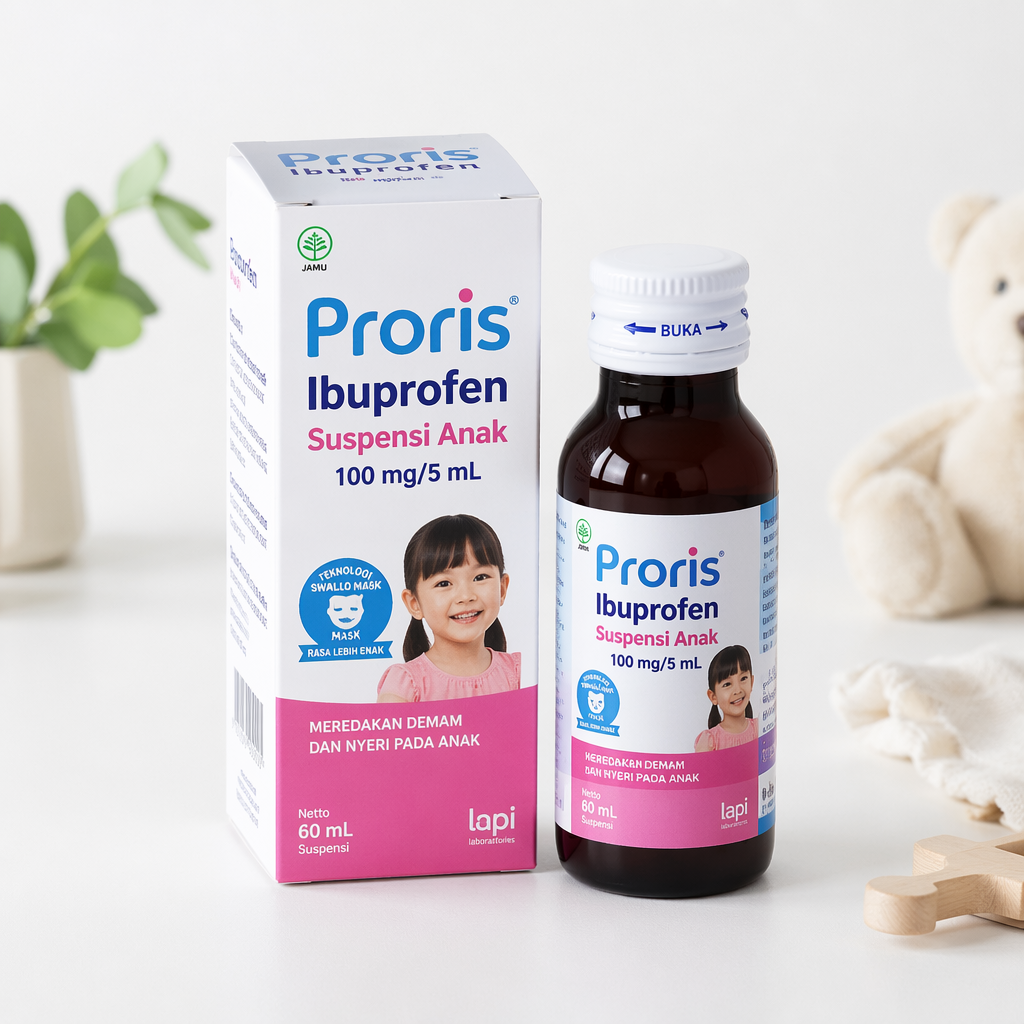 Proris Ibuprofen Suspensi Anak 60ml