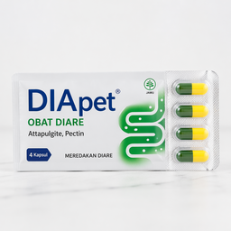 Diapet Obat Diare (Strip/4 Kapsul)