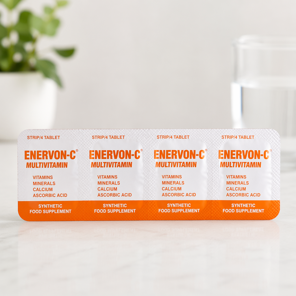 Enervon-C Multivitamin (Strip/4 Tablet)_0