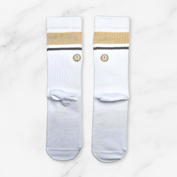 [10189] - 3 Pairs Lululemon Women’s Cotton Blend Crew Socks – Breathable, Sweat-Absorbing & Minimal 