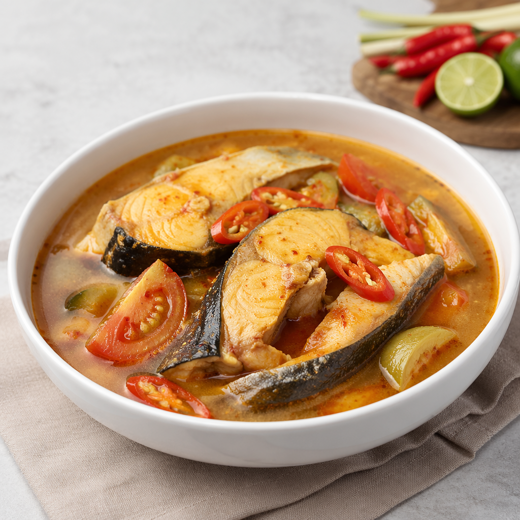 Pindang Patin Kuah Asam Pedas