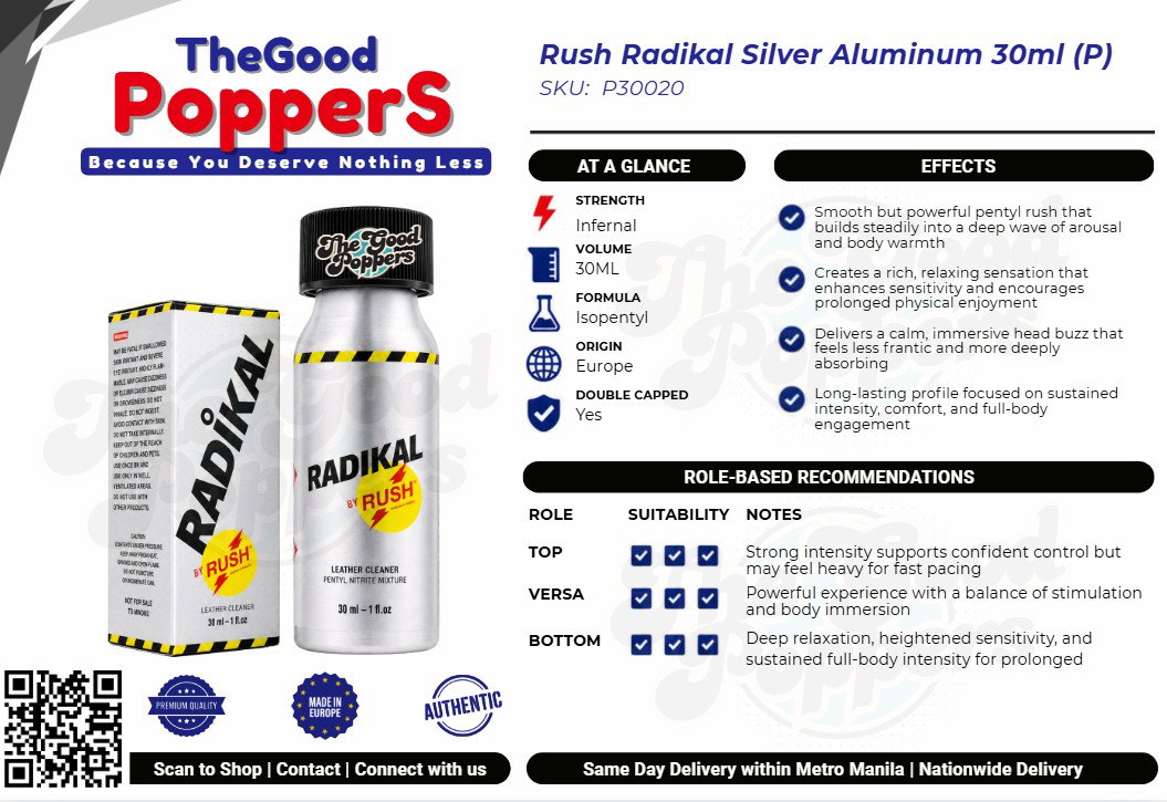 Rush Radikal Silver Aluminum 30ml (P)
