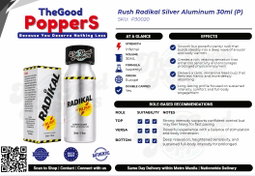 Rush Radikal Silver Aluminum 30ml (P)