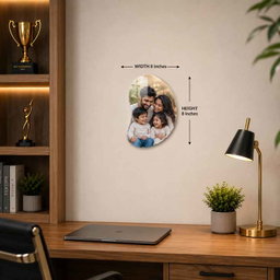 Pebble Acrylic Wall Frame