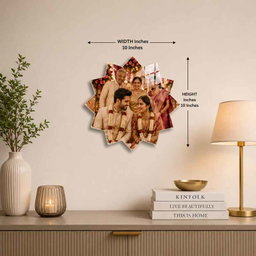 Radiant Star Acrylic Frame
