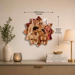 Radiant Star Acrylic Frame