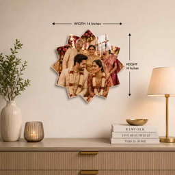 Radiant Star Acrylic Frame