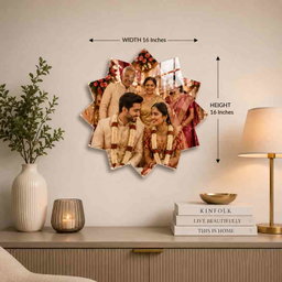 Radiant Star Acrylic Frame