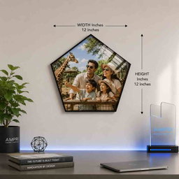 PentaVibe Acrylic Frame with Border