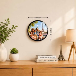 Solid Border Circle Frame