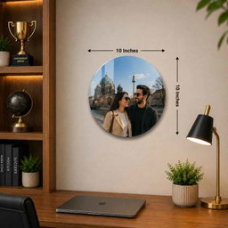 HaloRound Acrylic Frame