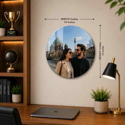 HaloRound Acrylic Frame