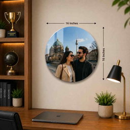 HaloRound Acrylic Frame