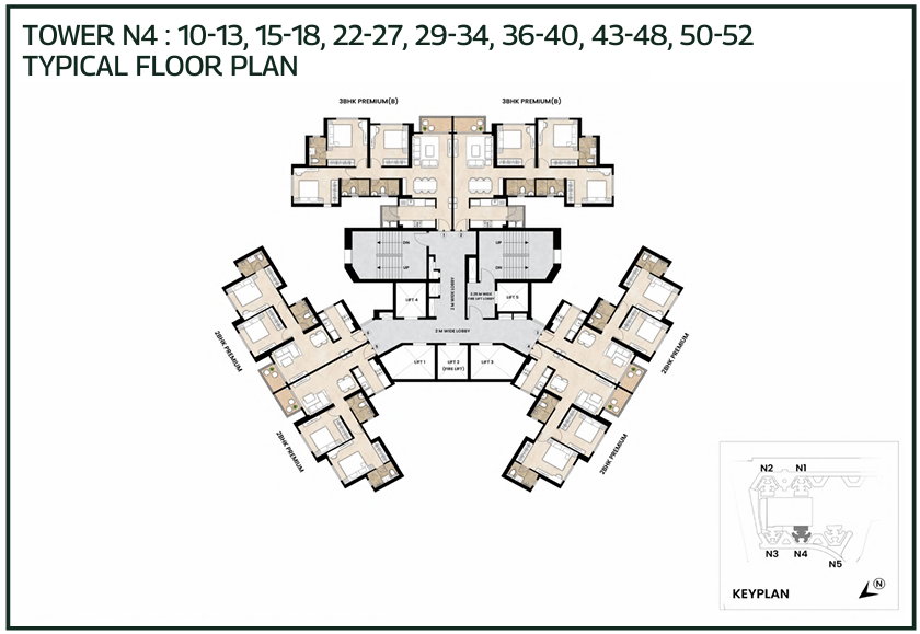 Mahindra Rainforest | 2&3 BHK | Kanjur(W) | ₹1.99Cr - 3.96*Cr_5