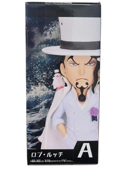 (Japan Version) World Collectable Figure - Sinshou Totsunyuu Rob Lucci "ONE PIECE"