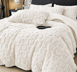 Teddy Fleece Comforter Set