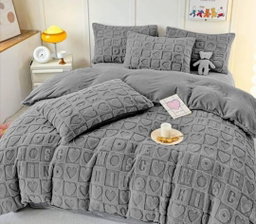 Teddy Fleece Comforter Set