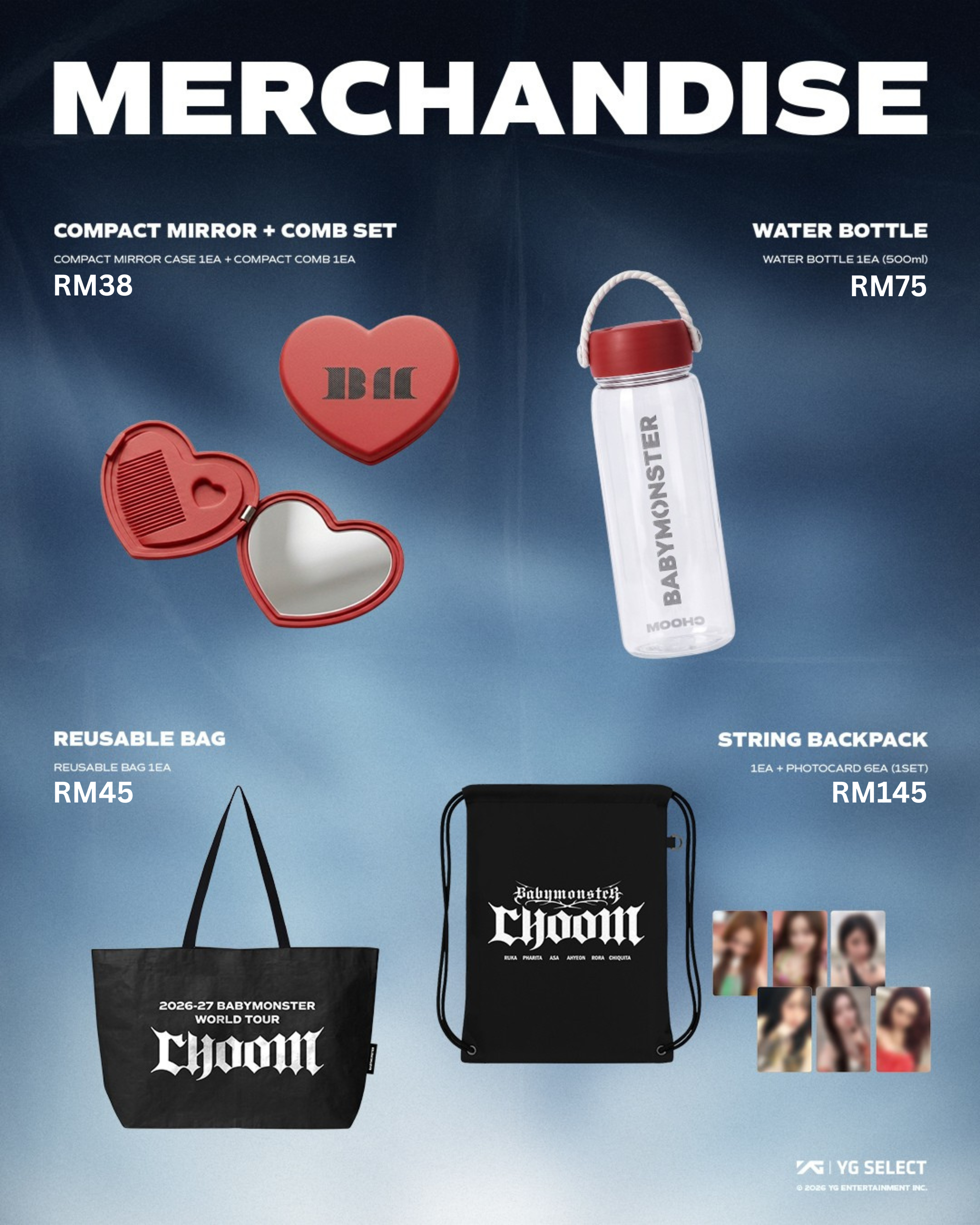 2026-27 BABYMONSTER WORLD TOUR [춤 (CHOOM)] IN SEOUL OFFICIAL POP-UP MD_8