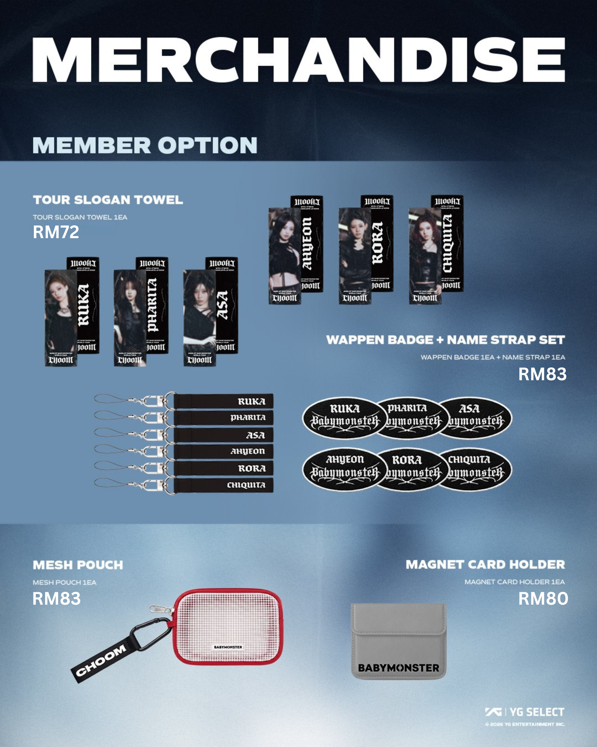 2026-27 BABYMONSTER WORLD TOUR [춤 (CHOOM)] IN SEOUL OFFICIAL POP-UP MD_7