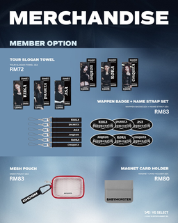 2026-27 BABYMONSTER WORLD TOUR [춤 (CHOOM)] IN SEOUL OFFICIAL POP-UP MD