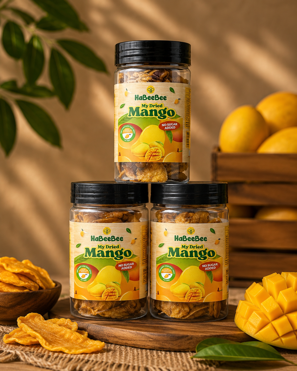 HaBeeBee Naturally Sweet Dried Mangoes_3