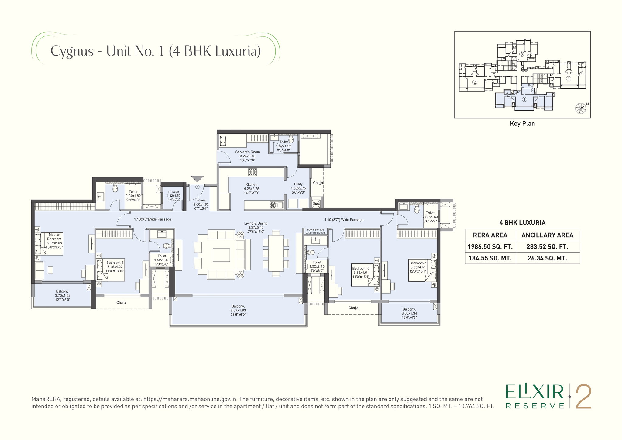 L&T Elixir Reserve, 2,3&4 BHK | Powai | ₹3.52Cr-10.84*Cr_6