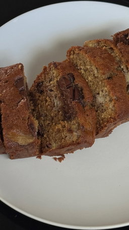 Banana Chocolate Bread (per loaf)