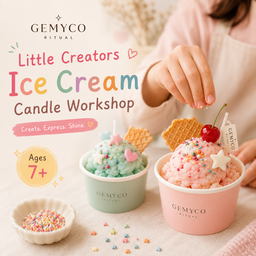 The Feelings Ice Cream Candle Workshop (Kids Version)